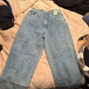 Stylish Light Blue Women's Straight Leg Jeans